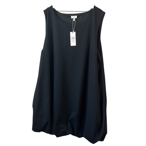 City Chic Refinity Dress XXL Black Bubble dress plus size Funky Fun Mini New - Picture 2 of 10